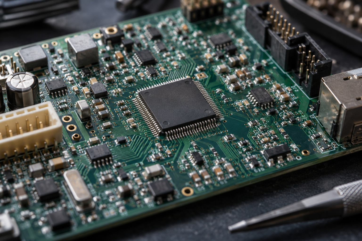 Illustrative pcb design service visual